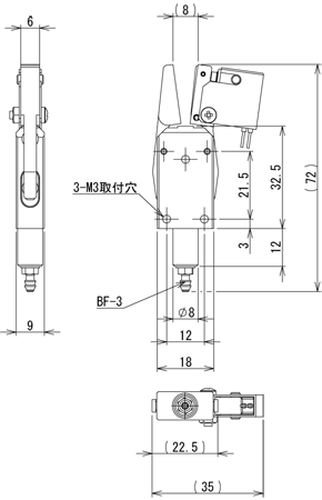 Runner Chuck ES w/Limit Switch