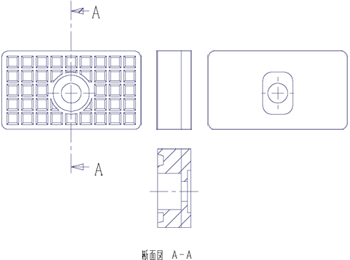 Rectangle Pad for Micro Mini Cylinder