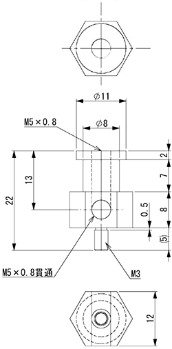 Suction Stem for Mini Cylinder/Small