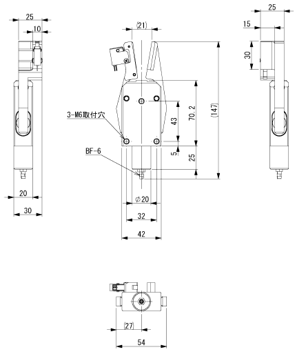 Runner Chuck EX w/Limit Switch