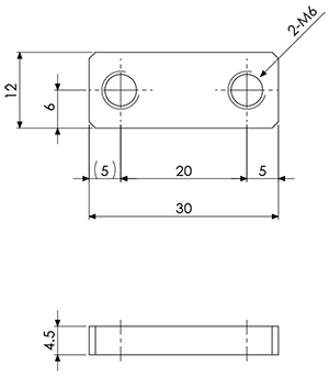 Nut Plate For Slide Bracket