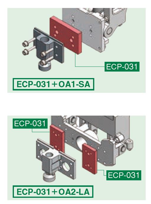 Chuck Spacer for EOAT