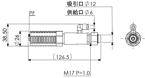 In-Line Cylindrical Multi Ejector