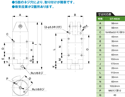 Air Nipper Square Type w/o Blade