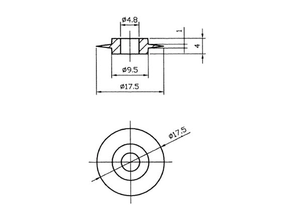 RATCHET TUBE CUTTER BLADE