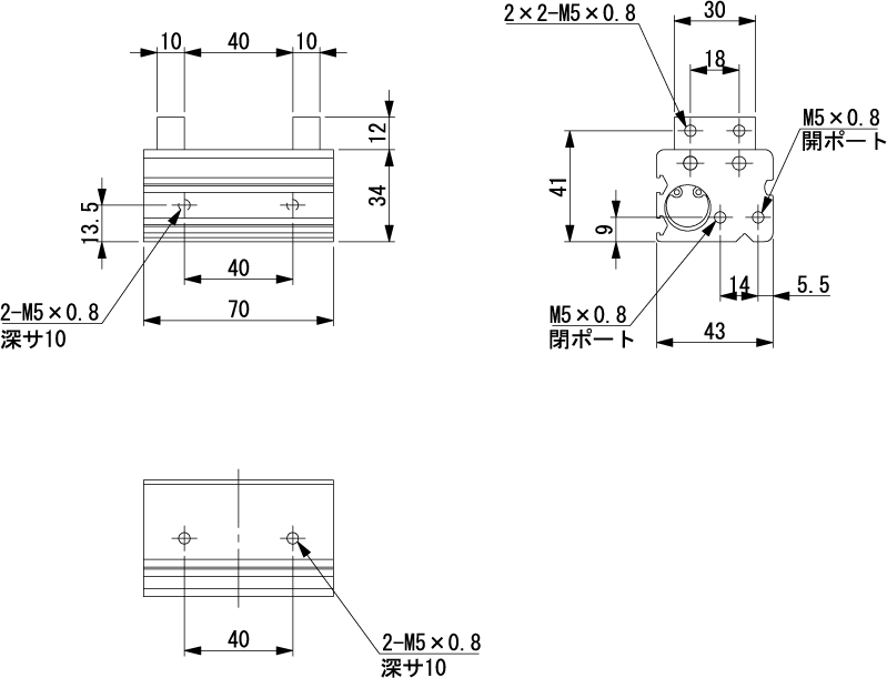 Parallel Hand 20ST (Double)