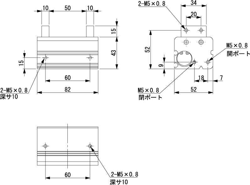 Parallel Hand 25ST (Double)