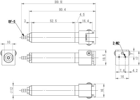 Pipe Combination Chuck E Phi.12/Dig.90