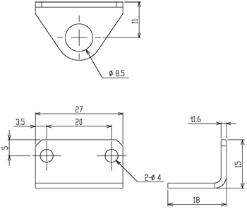 Arj1 Regulator Bracket