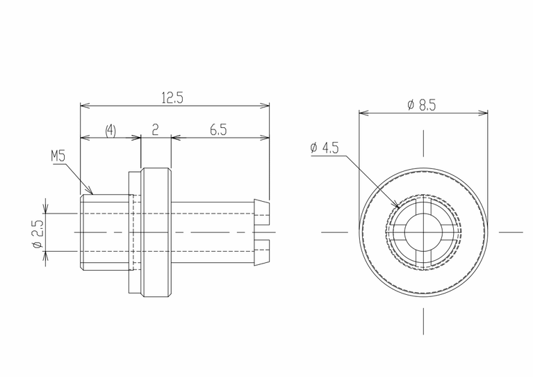 BARB FITTING FOR OX-WSBI