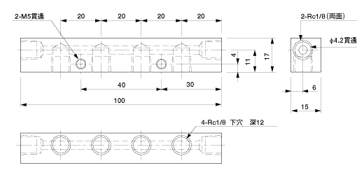 Manifold Small M5/P40