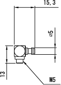 Barb Elbow Fitting for Soft Tubing