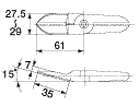 Air Nipper Blade for GT-NS10L/NR10L