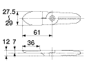 Air Nipper Blade for GT-NS10L/NR10L