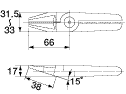 Air Nipper Blade for GT-NS30/NR30/NB30