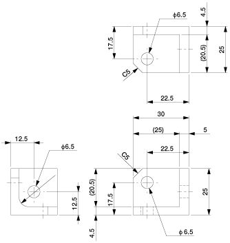 Connector Bracket 25 E