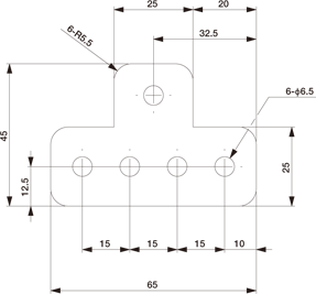 Connector Plate 25 D