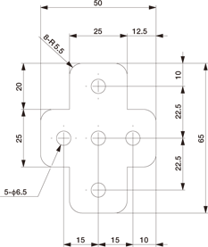 Connector Plate 25 E