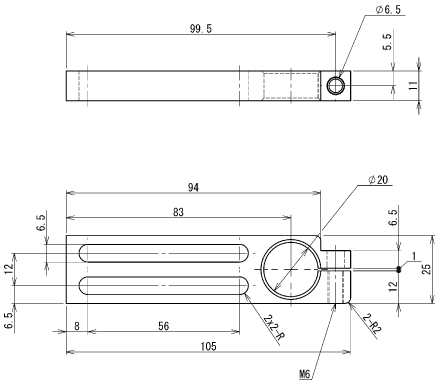 Cylinder Bracket Phi.20