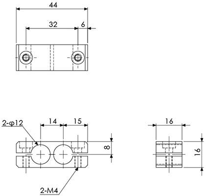 Parallel Connector Phi.12/12