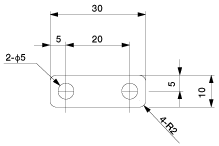 Slide Washer Phi.8/Phi.12