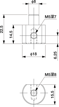 Rotation Bracket Phi.8-M5A