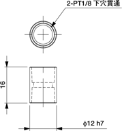 Bushing Nut Phi.12-Pt1/8