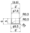 Pipe End Cap Phi.8