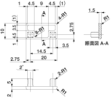 Profile End Cap 10-20