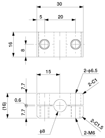 Slide Bracket W Phi.8