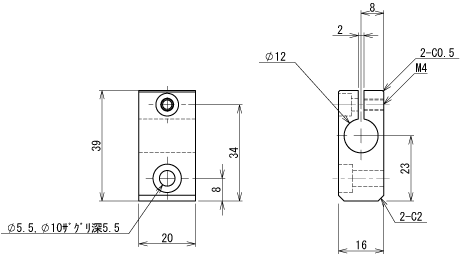 Attachment Bracket Phi.12-M5