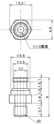 Suction Stem Attachment Head Micro