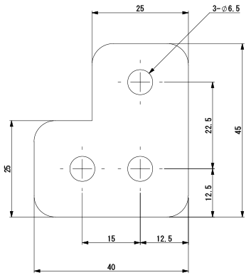 Connector Plate 25 B