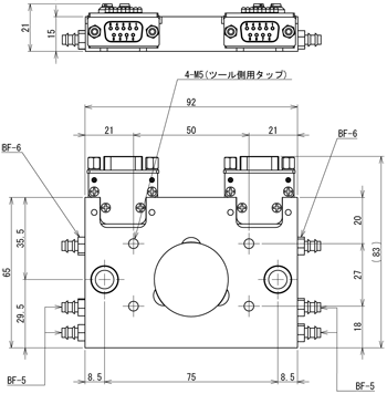 Tool Changer (Tool Side) 10Kg