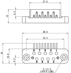 Probe Connector for OX-WSA (Robot Side)