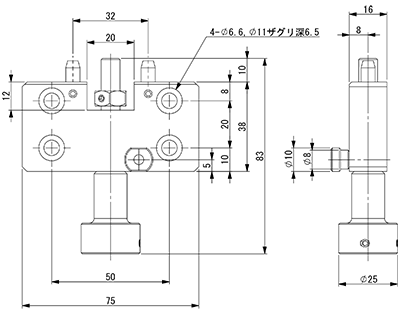 Quick-Chuck Attachment Manual (Robot Side) 10Kg