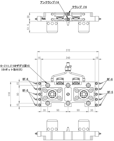 Tool Changer (Robot Side) 80Kg