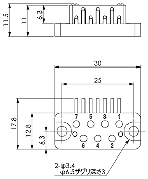 Probe Connector (Robot Side)