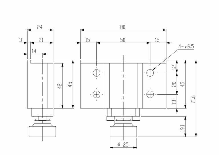 Quick-Chuck Attachment Manual (Robot Side) 15Kg