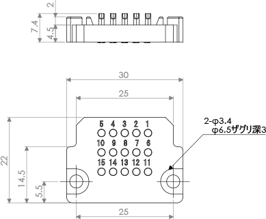 PROBE CONNECTOR FOR OX-B (ROBOT SIDE)