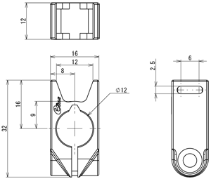 Fixture Phi.12 (For Cable Tie)