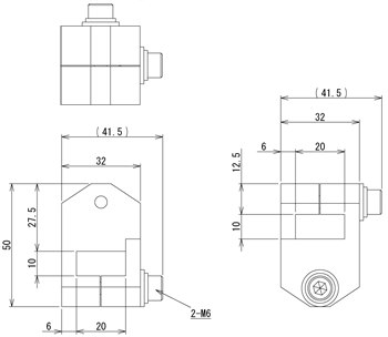 Square Cross Connector (10-20)