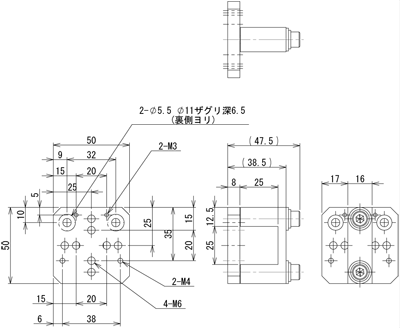 Square Bracket (25-MCD)