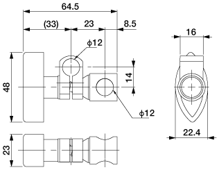 Clip for TMA Phi.12*12