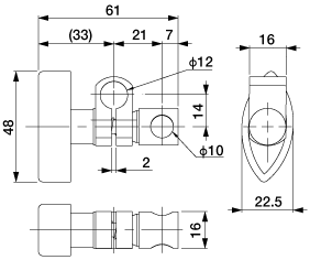 Clip for TMA Phi.12*10