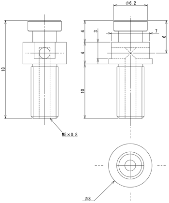 Inner Stem (Mini, for Pad-In-Pad)