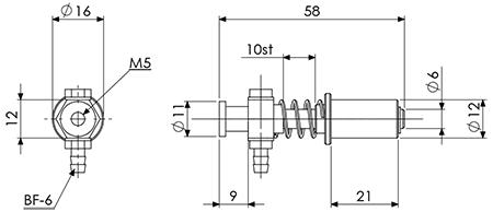 Suction Stem/Small Phi.12