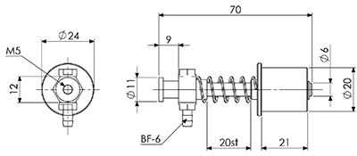 Suction Stem/Small Phi.20