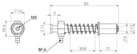 Suction Stem/Small Phi.12