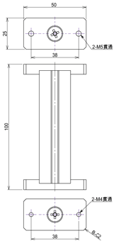 Spacer Aluminum 100H